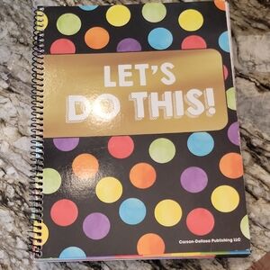 Colorful Polka Dot Spiral Notebook